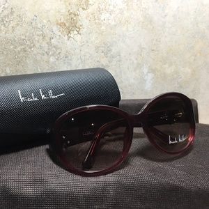 Nicole Miller Madison Sunglasses, Mulberry Fade